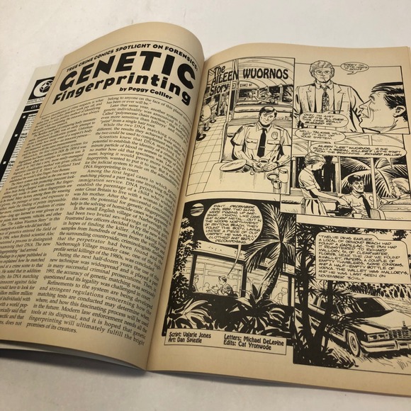 True Crime Comic Book Eclipse Noir 1‎ Actual Crimes John Gotti Aileen Wuornos - Picture 5 of 14